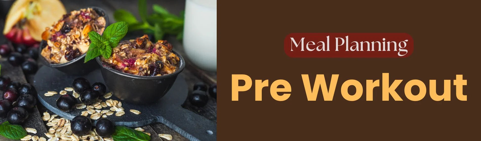 Different Pre Workout Meal Planning for Different Results